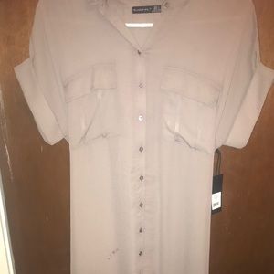 Mauve Bishop and Young button up dress